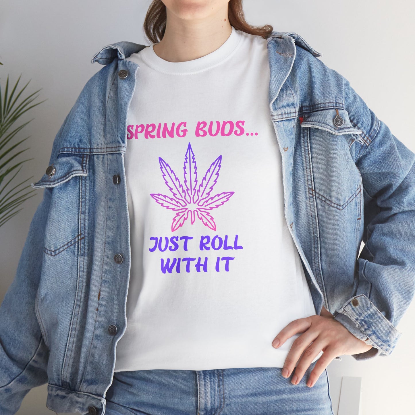 Spring Vibe Unisex Heavy Cotton Tee - Fresh Blooms & Good Vibes – The G-Spot G’s Tees Exclusive!