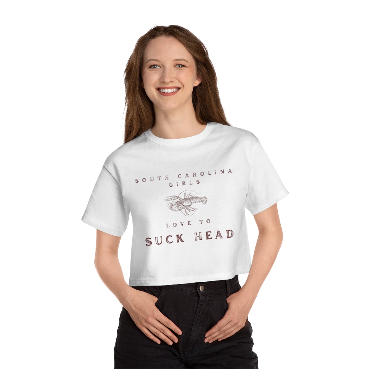 SC GIRLS LOVE TO SUCK HEAD! GET YOUR CRAWFISH TSHIRT TODAY!