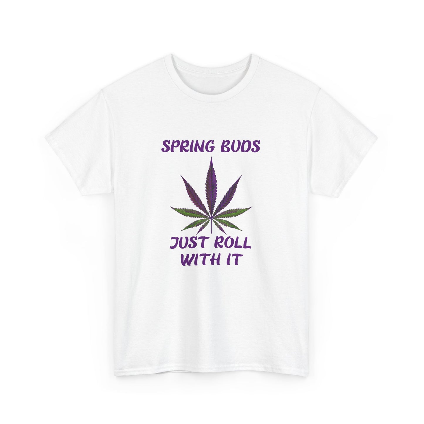 Unisex Heavy Cotton Tee Relaxed Fit T-Shirt Fresh Blooms & Good Vibes –The G-Spot G’s Tees Exclusive!
