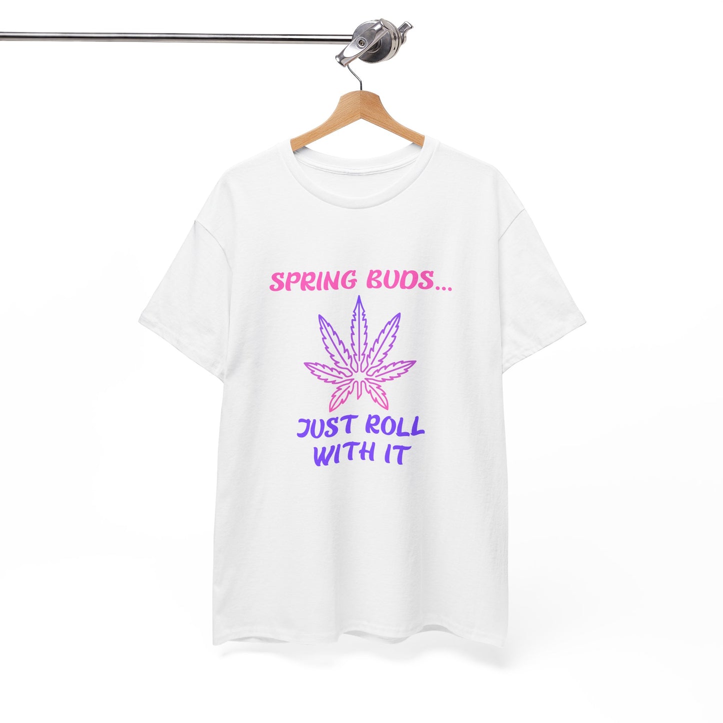 Spring Vibe Unisex Heavy Cotton Tee - Fresh Blooms & Good Vibes – The G-Spot G’s Tees Exclusive!