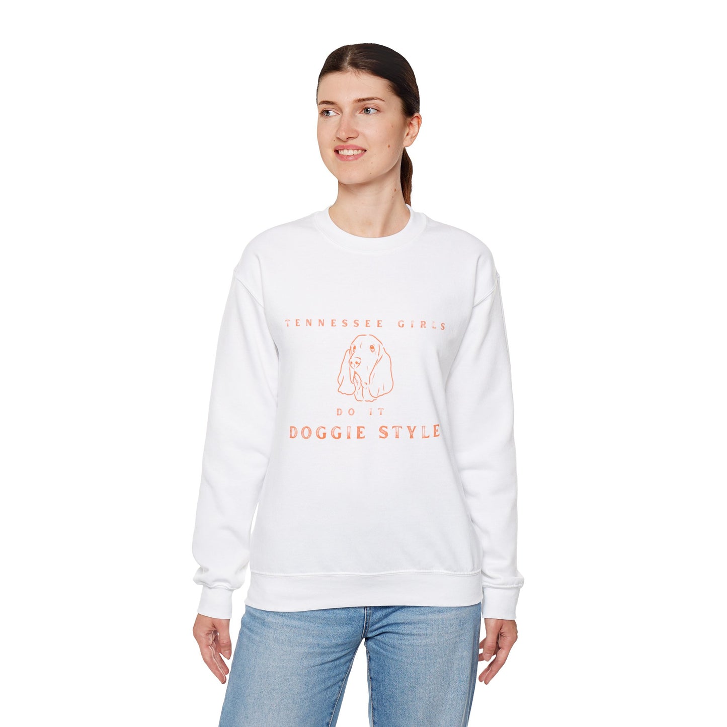 Tennessee Girls Doggie Style Crewneck Sweatshirt - Casual Unisex Fashion