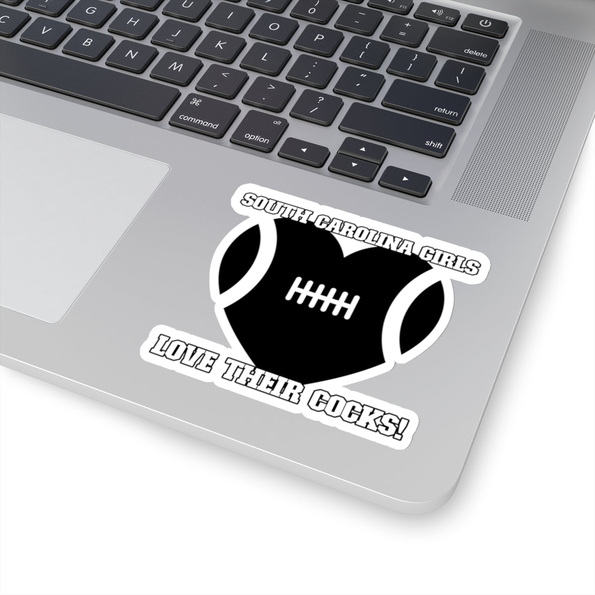 South Carolina Girls Love Their Cocks Kiss-Cut Stickers | Fun Sports Fan Decals for Gifting
