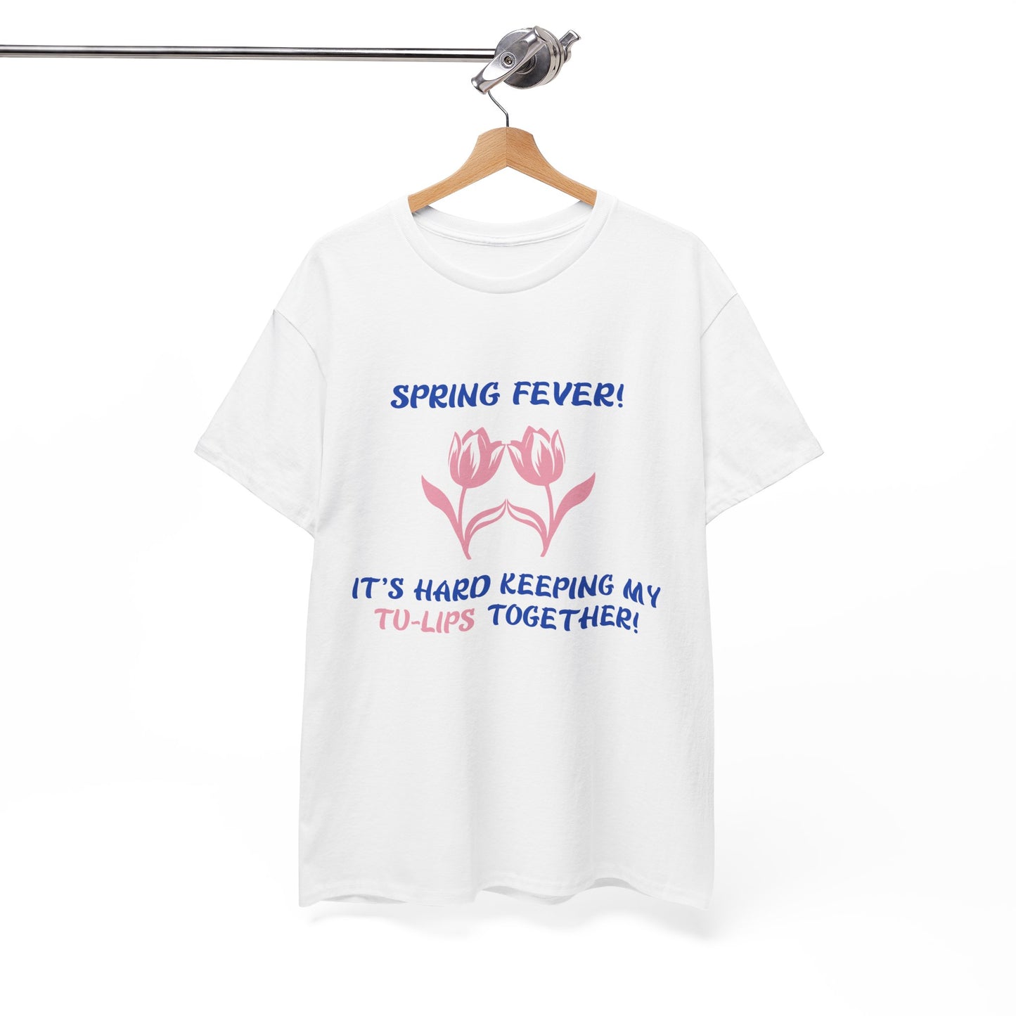 Spring Fever Unisex Heavy Cotton Tee -Flirty, Fun & Fresh – A Must-Have from G-Spot G’s Tees!