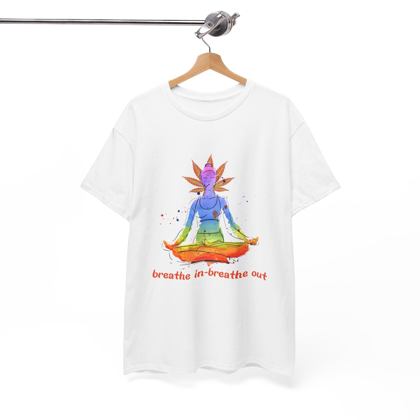 Unisex Heavy Cotton Shirt  Find Your Zen & Embrace the Vibes – The G-Spot G’s Tees Exclusive!