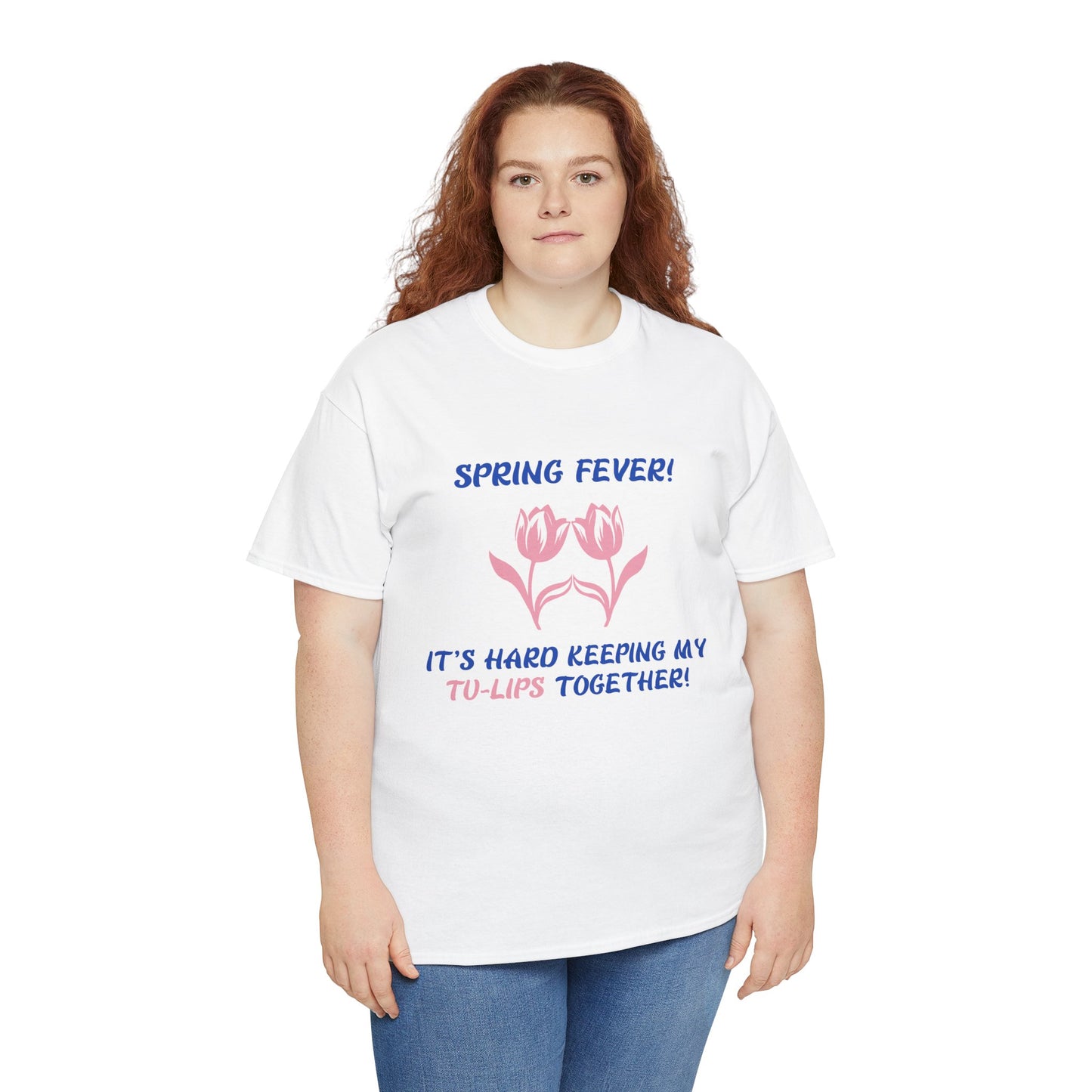 Spring Fever Unisex Heavy Cotton Tee -Flirty, Fun & Fresh – A Must-Have from G-Spot G’s Tees!