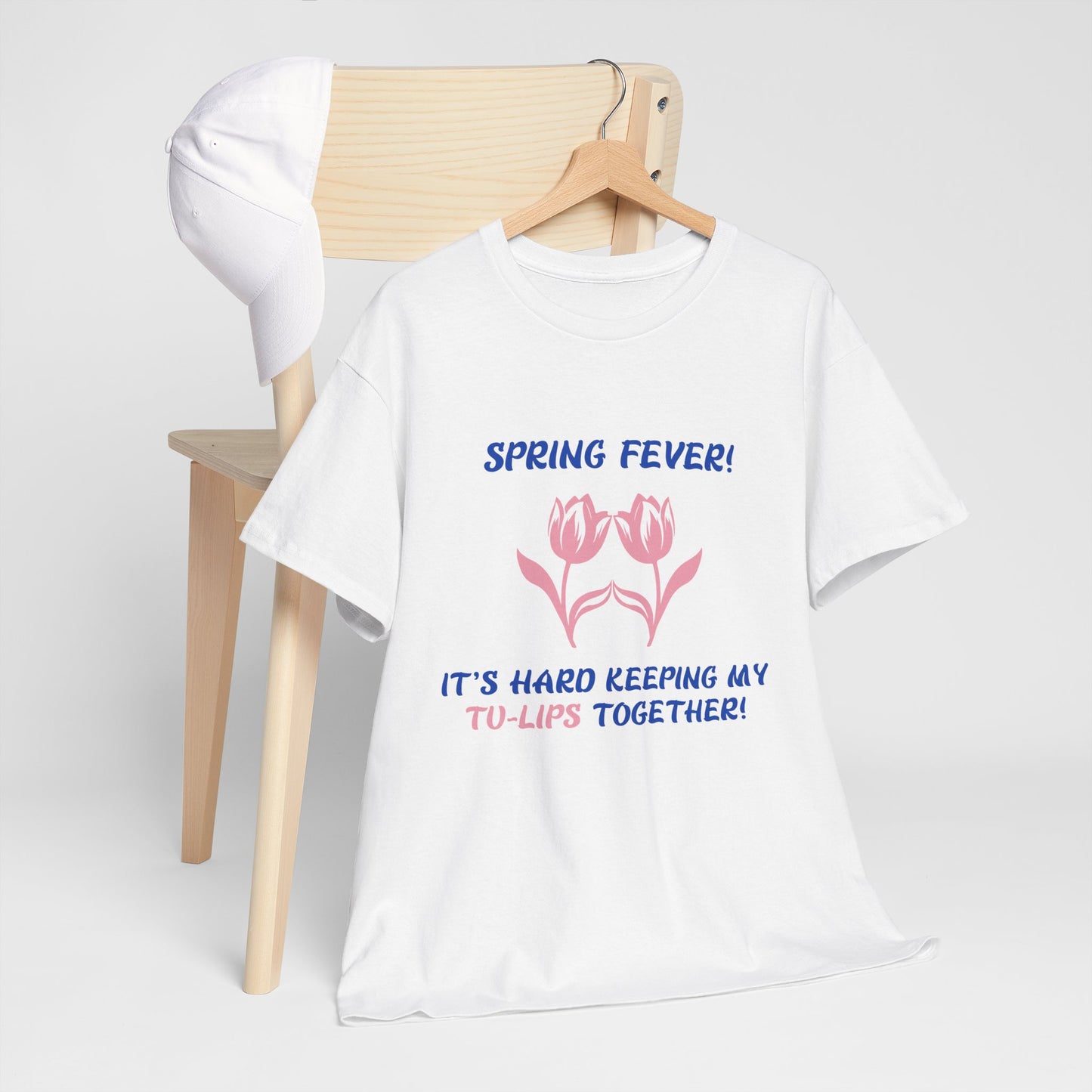 Spring Fever Unisex Heavy Cotton Tee -Flirty, Fun & Fresh – A Must-Have from G-Spot G’s Tees!