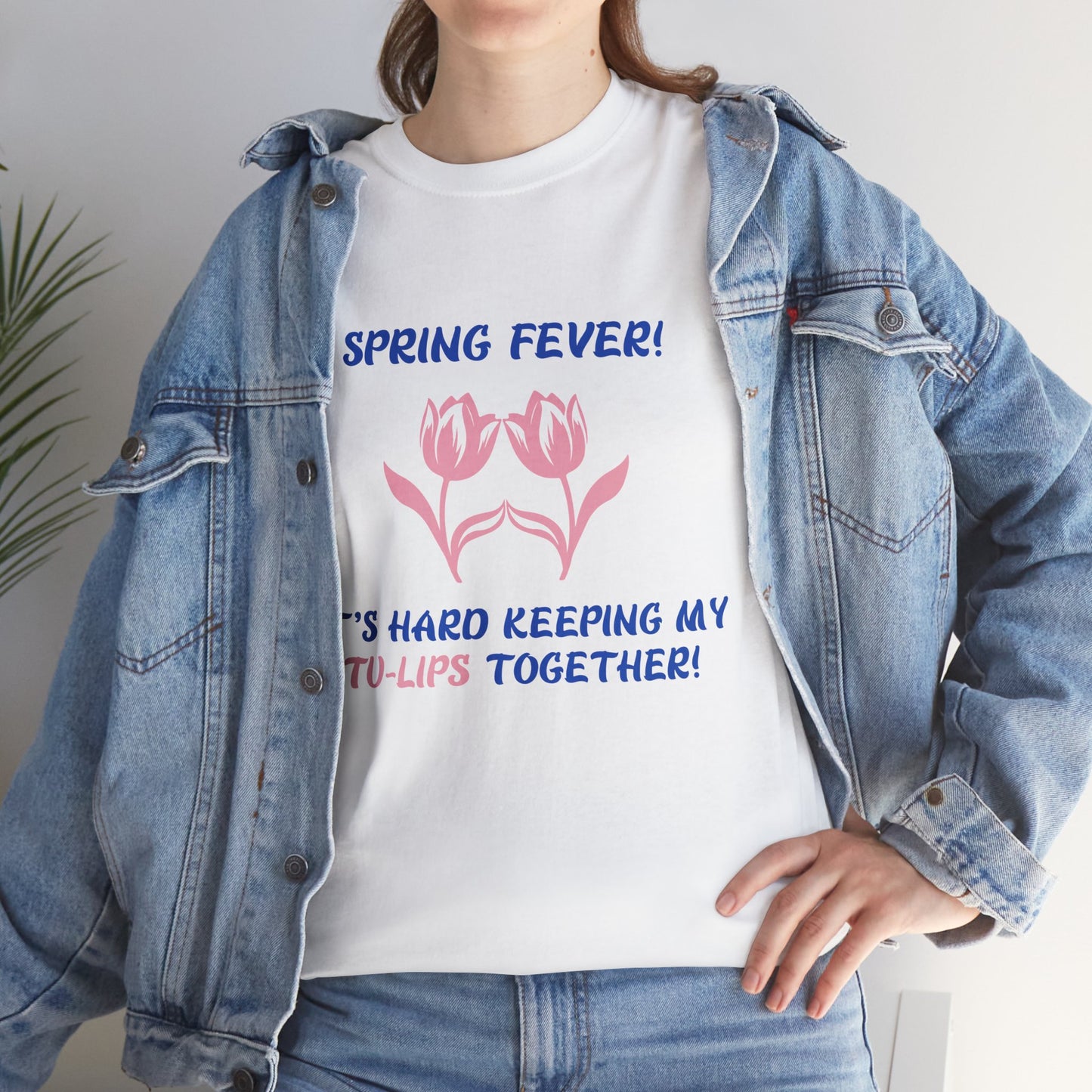 Spring Fever Unisex Heavy Cotton Tee -Flirty, Fun & Fresh – A Must-Have from G-Spot G’s Tees!