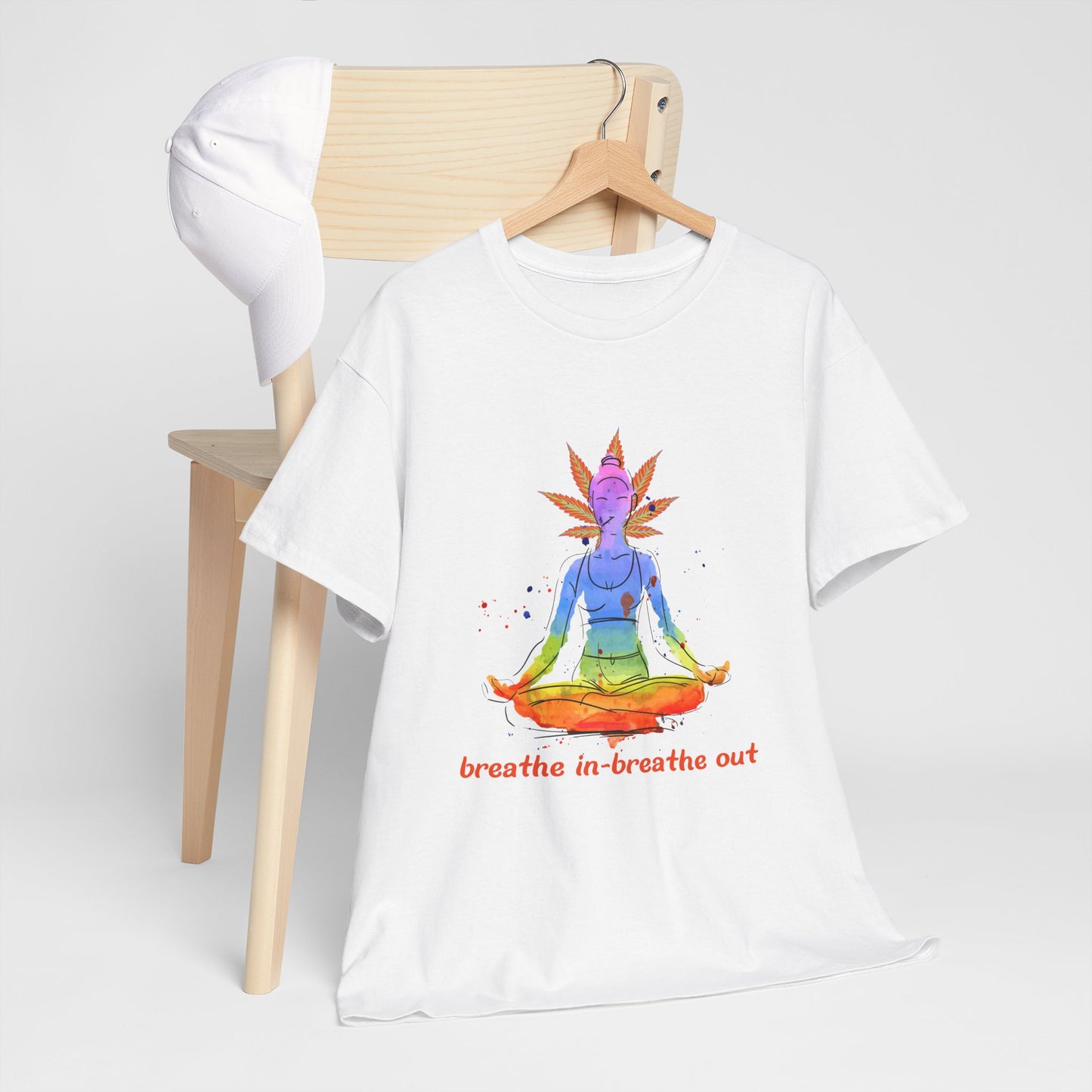Unisex Heavy Cotton Shirt  Find Your Zen & Embrace the Vibes – The G-Spot G’s Tees Exclusive!