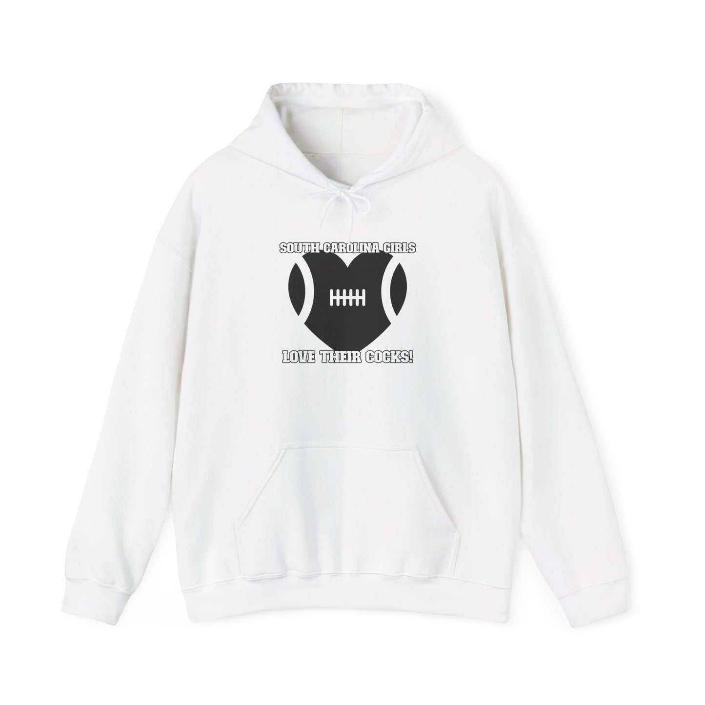 South Carolina Girls Football Sweatshirt - Unisex Heavy Blend Hoodie